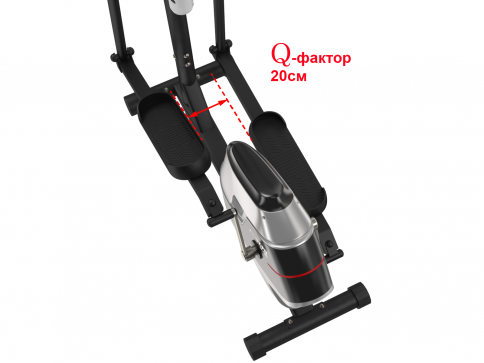Эллиптический тренажер UNIXFIT SL 350 (коврик 130 см в комплекте) - 10