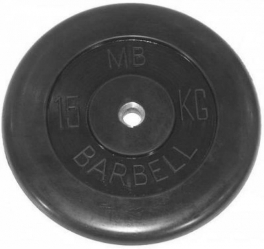 Диск обрезиненный литой MB-PltB31-15  - 1